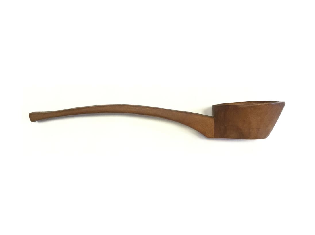 Cucharón mango curvo