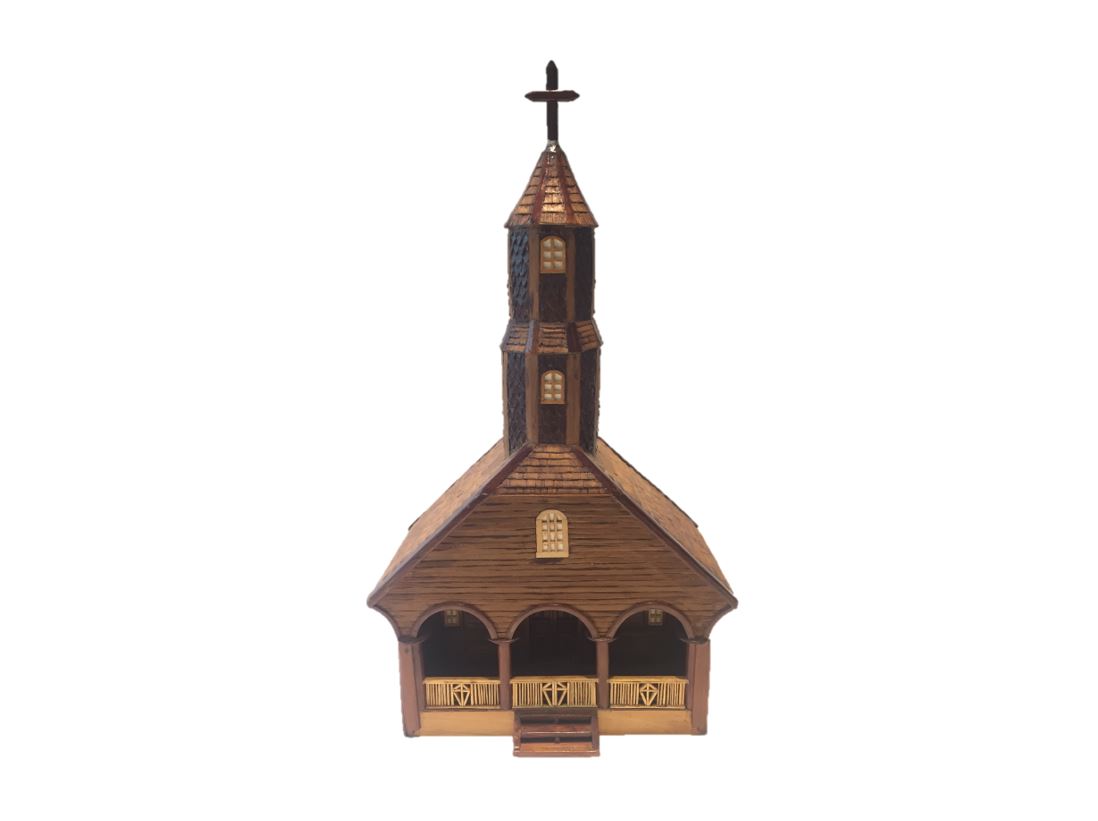 Maqueta Iglesia Colo Chiloé