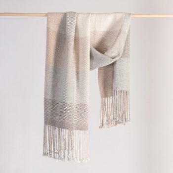 Chal palma de fibra de alpaca