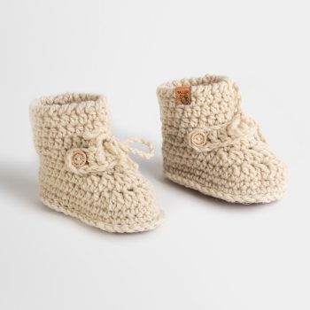 Zapatos de lana a crochet hot sale