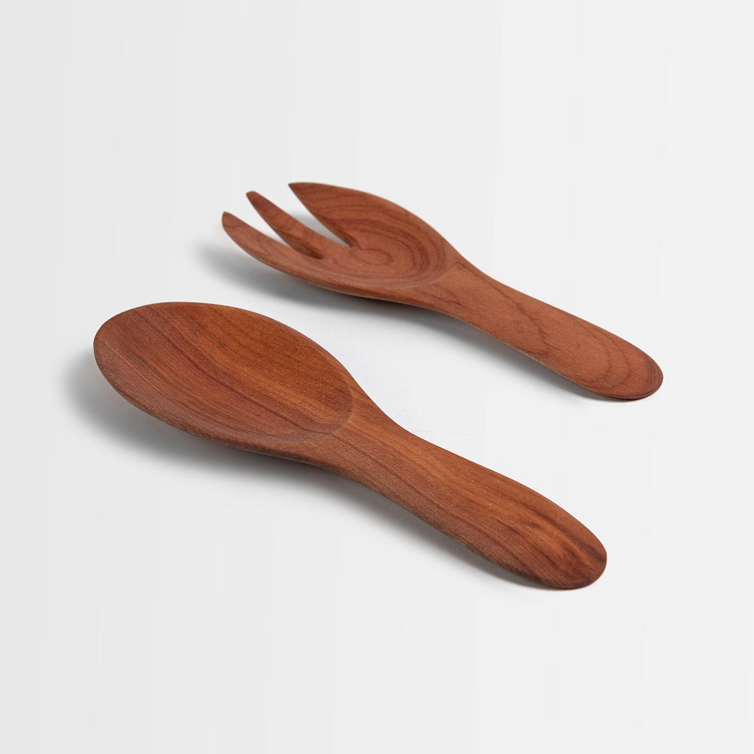 Set de platos madera nativa - Tienda Araucania Andina