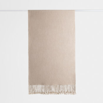 Chal liso de fibra de alpaca