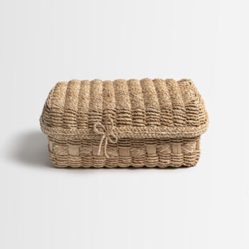 Canasto rectangular de Totora