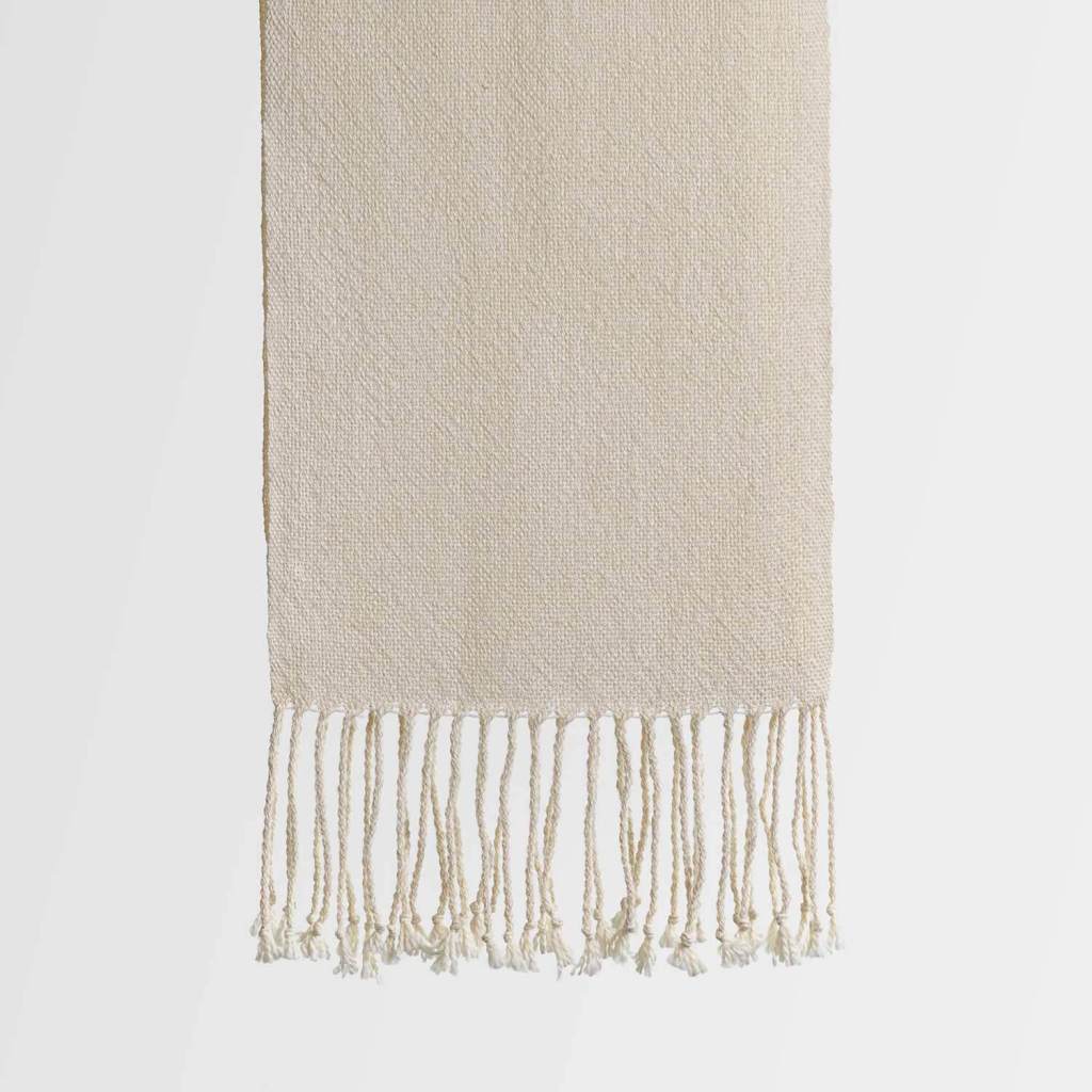 Bufanda lisa de fibra de alpaca