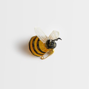 Prendedor abeja de crin de caballo: imagen 6