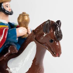 Rey Mago a caballo de loza de Talagante: imagen 8