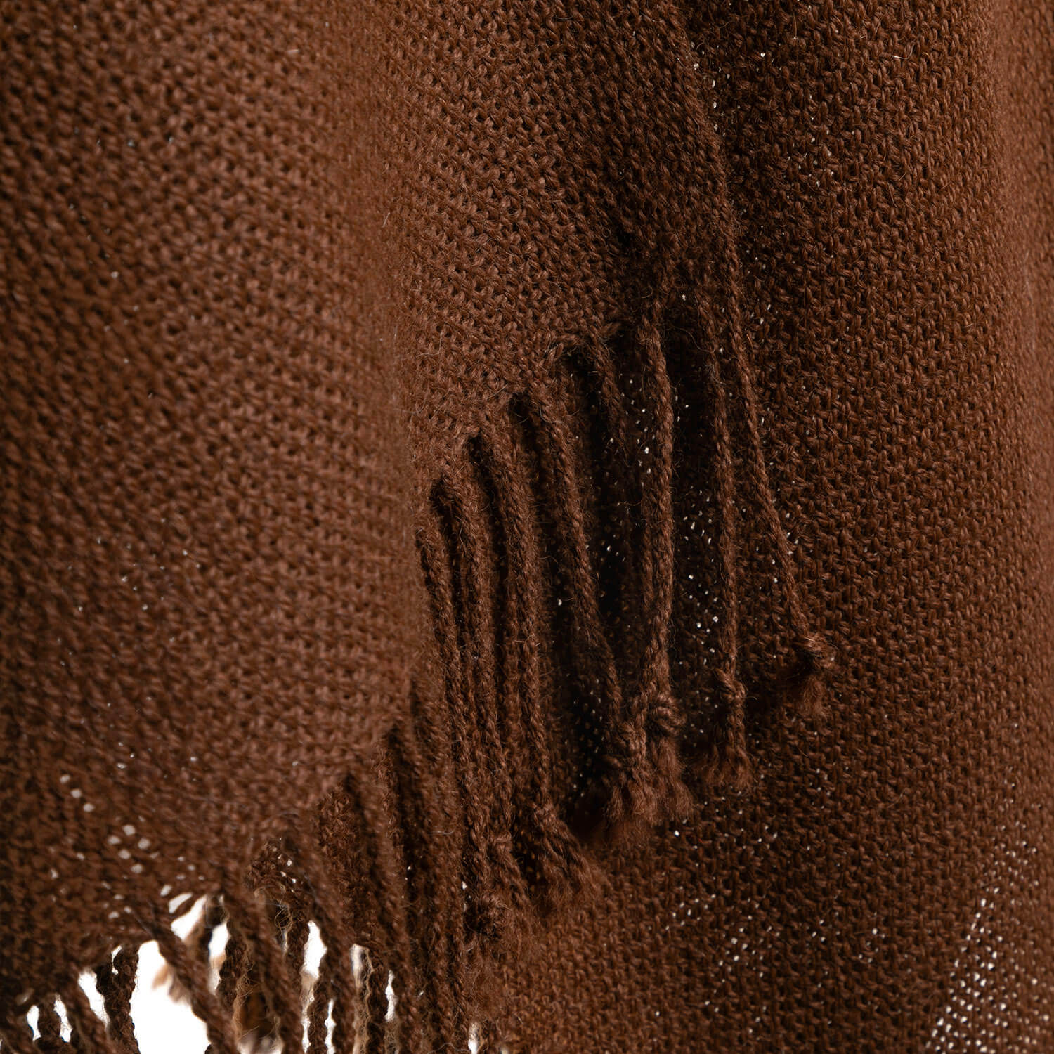 Ruana lisa de fibra de alpaca: imagen 13