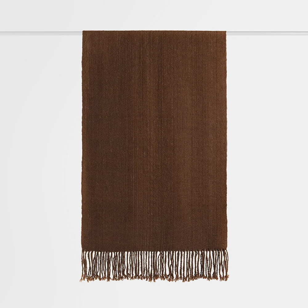 Chal liso de lana de alpaca