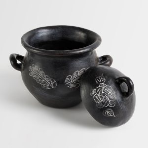 Olla con flores de Quinchamalí: imagen 2