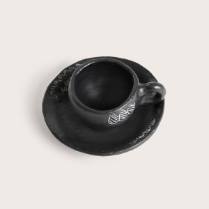 Taza de café de cerámica de Quinchamalí: imagen 2
