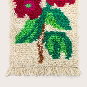 Choapino con flores de lana de oveja: imagen 3