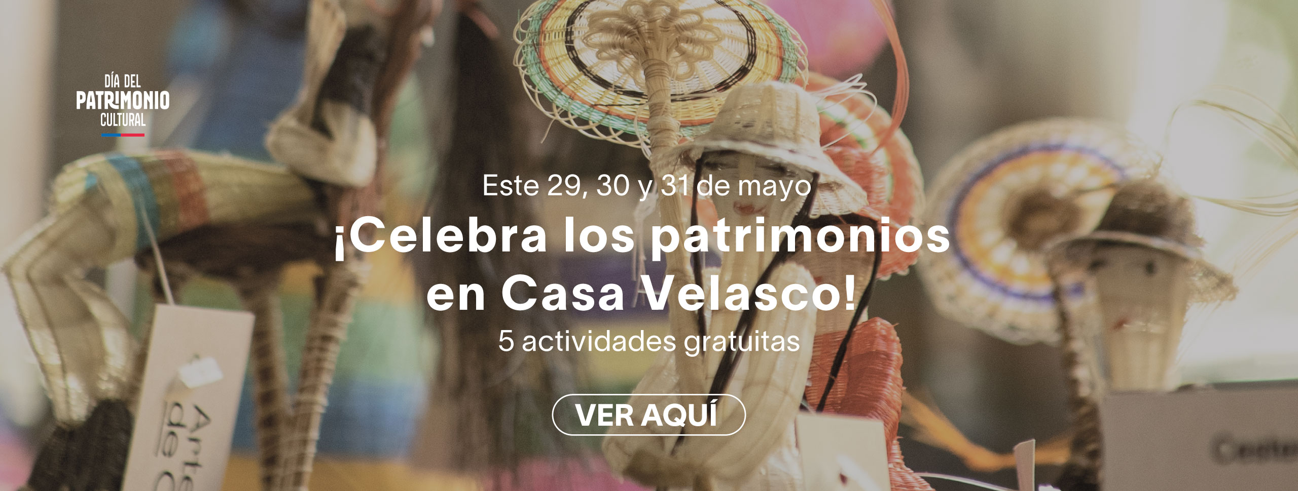 Banner escritorio_Día de los Patrimonios en Casa Velasco