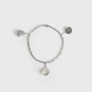 Pulsera kultrun de plata: imagen 5
