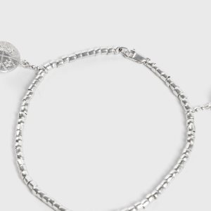 Pulsera kultrun de plata: imagen 8
