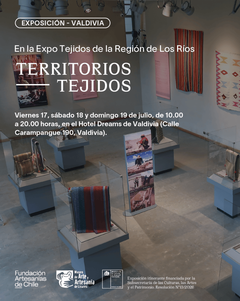 Territorios Tejidos llega a la Expo Tejidos de Valdivia