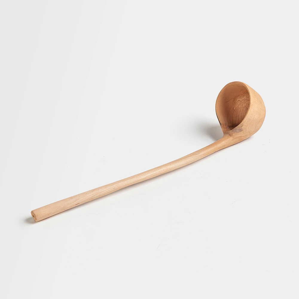 Cucharon rústico de madera nativa
