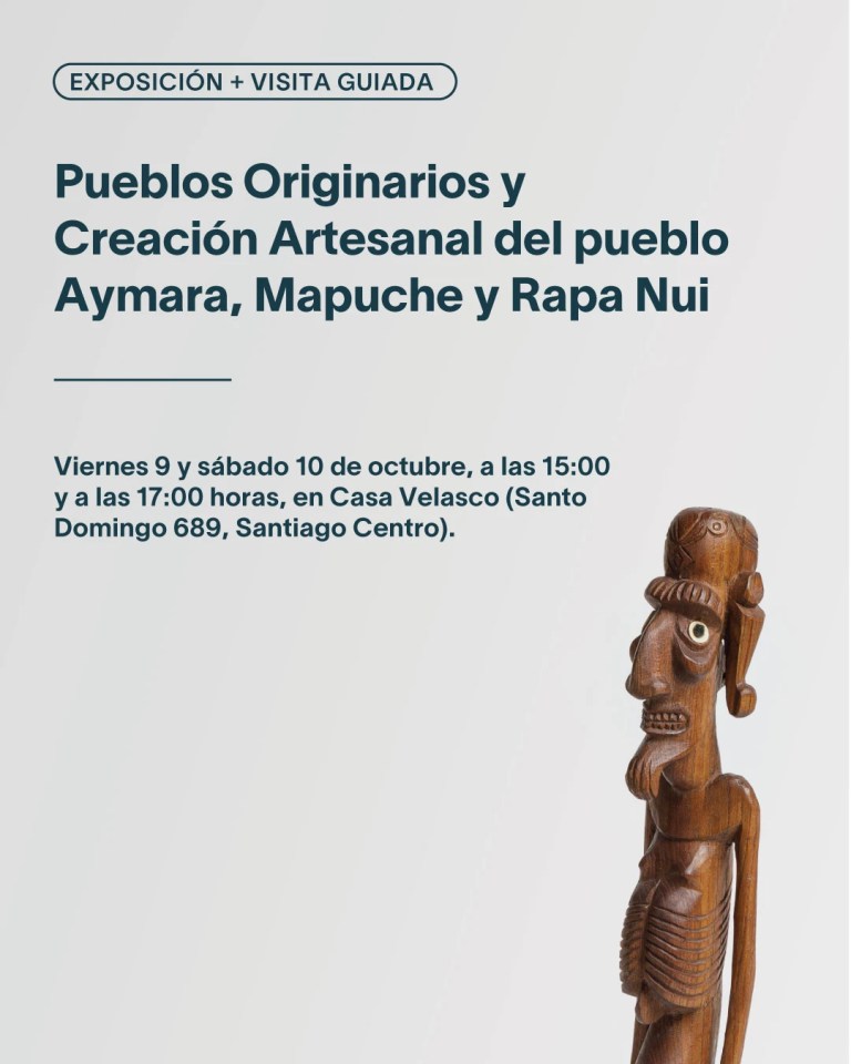 Experimenta las artesanías_Octubre 2026_Exposición Pueblos Originarios y Creación Artesanal
